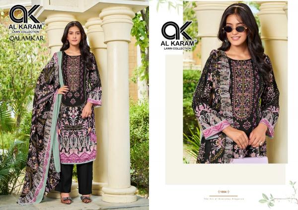 Al karam qalamkar karachi dress material wholesalers india